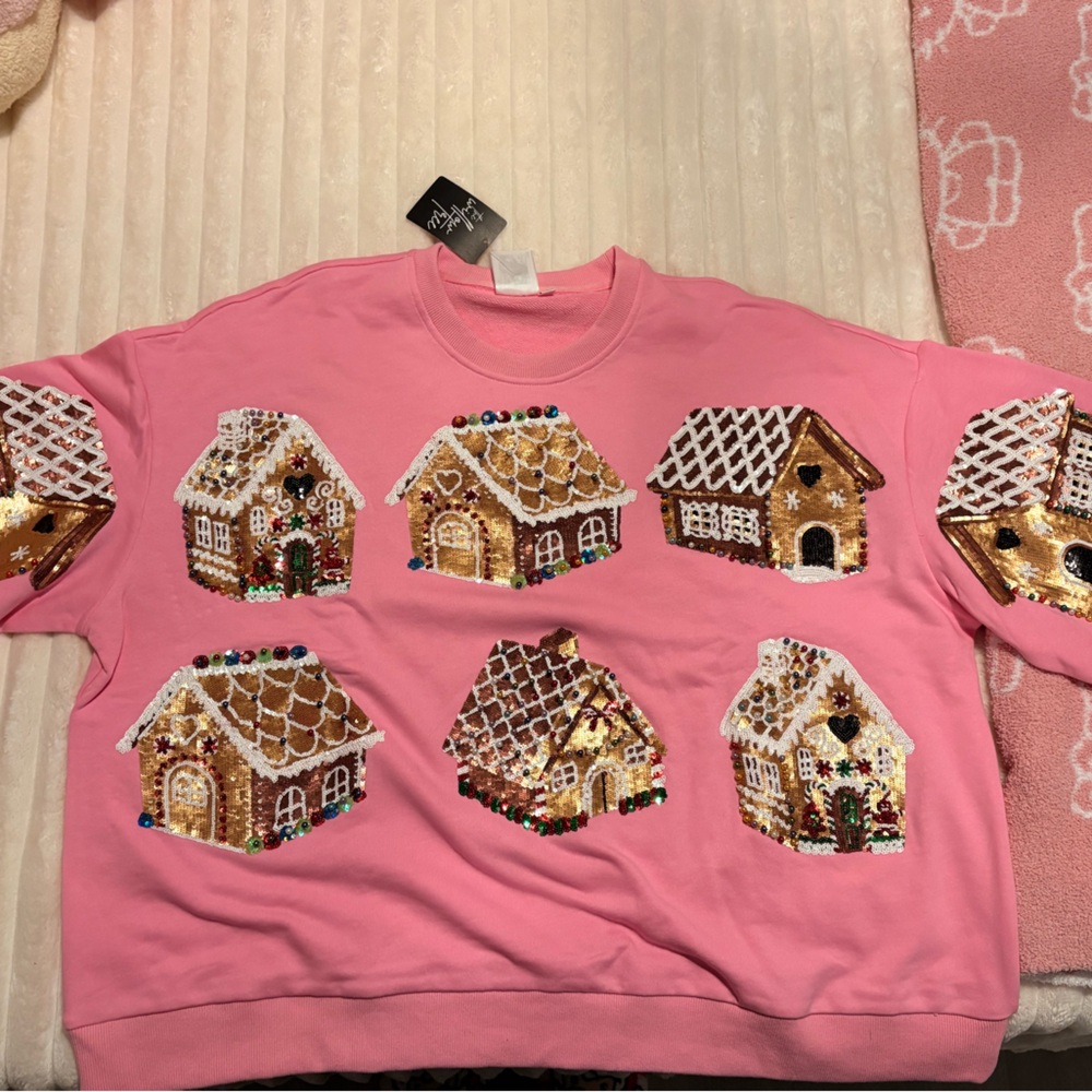 Pink Gingerbread House women’s